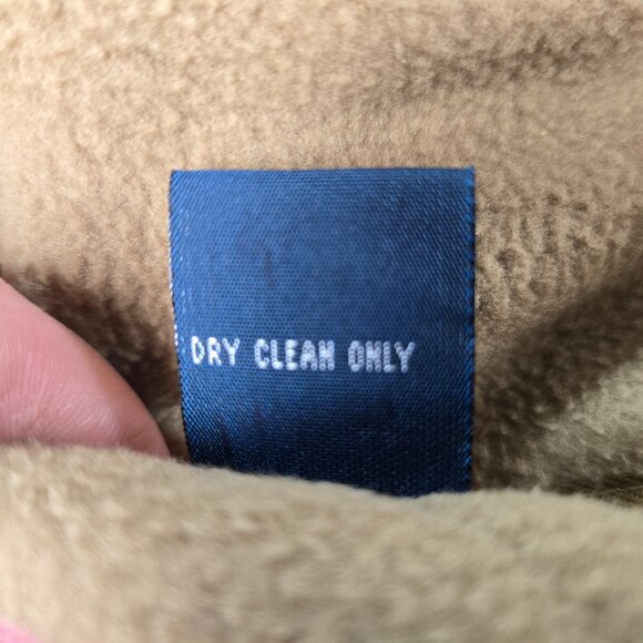 Vintage Polo Ralph Lauren Jacket Mens XL Tan Quilted Insulated Fleece Lined - Picture 5 of 16